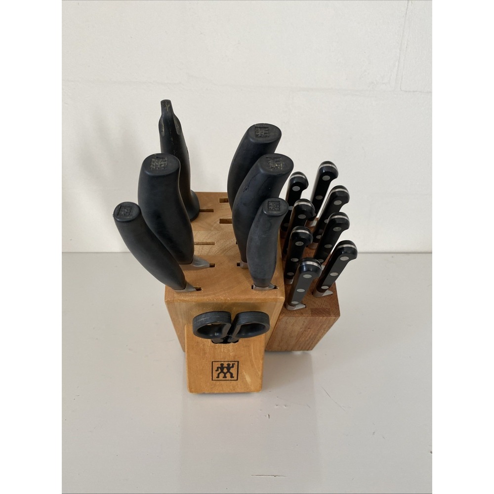 ZWILLING Henckels 6Pc  Five Star Germany Set +8 Pc Henckels Spanish Steak Knives